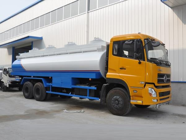 Gasoline tank truck