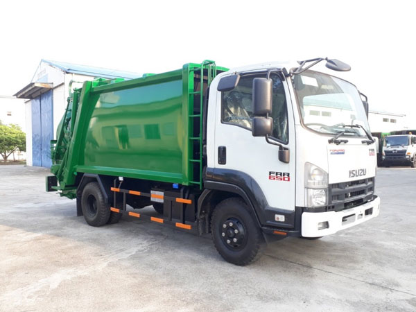 XE CUỐN ÉP RÁC ISUZU 9M3