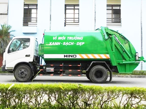 XE CUỐN ÉP RÁC HINO 6M3