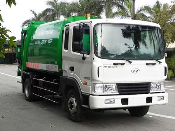 XE CUỐN ÉP RÁC HUYNDAI 14M3