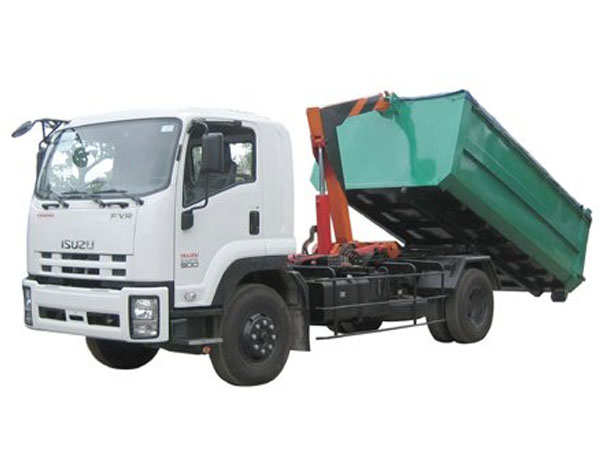 XE CHỞ RÁC THÙNG RỜI ISUZU 9M3