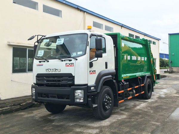 XE CUỐN ÉP RÁC ISUZU 13M3