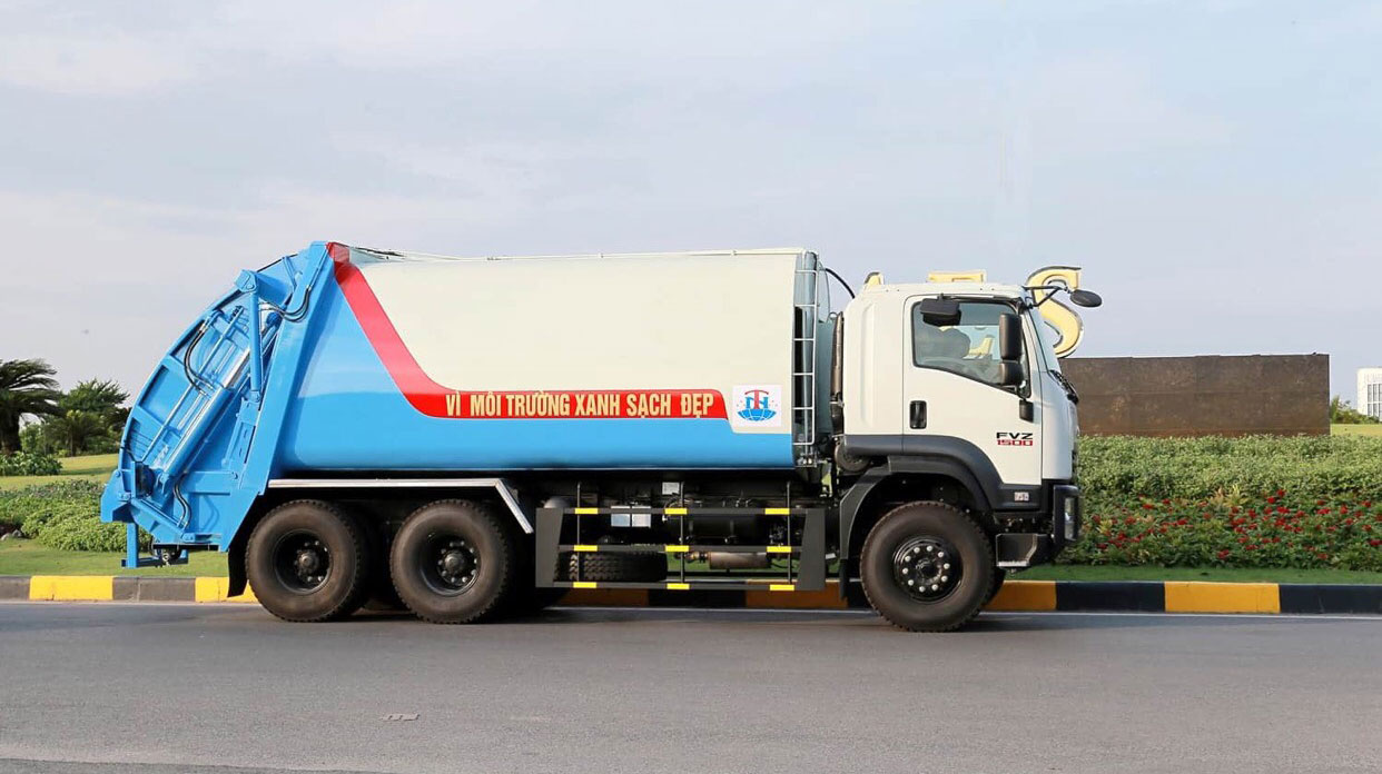 Garbage rolling wheel - Garbage loading mechanism